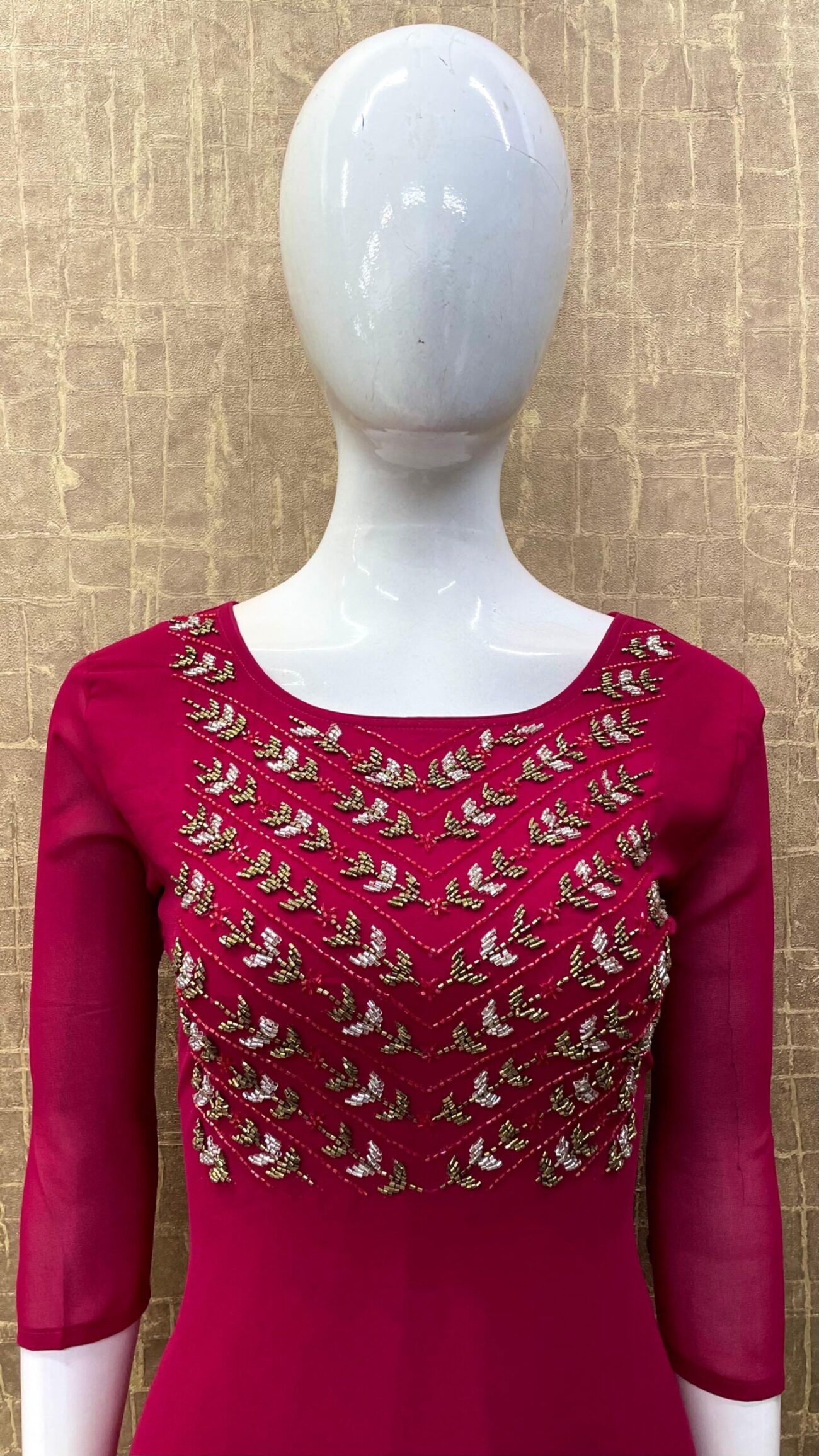 Heavy Handwork/ A-Line Top SKU: TH0018 - Image 6