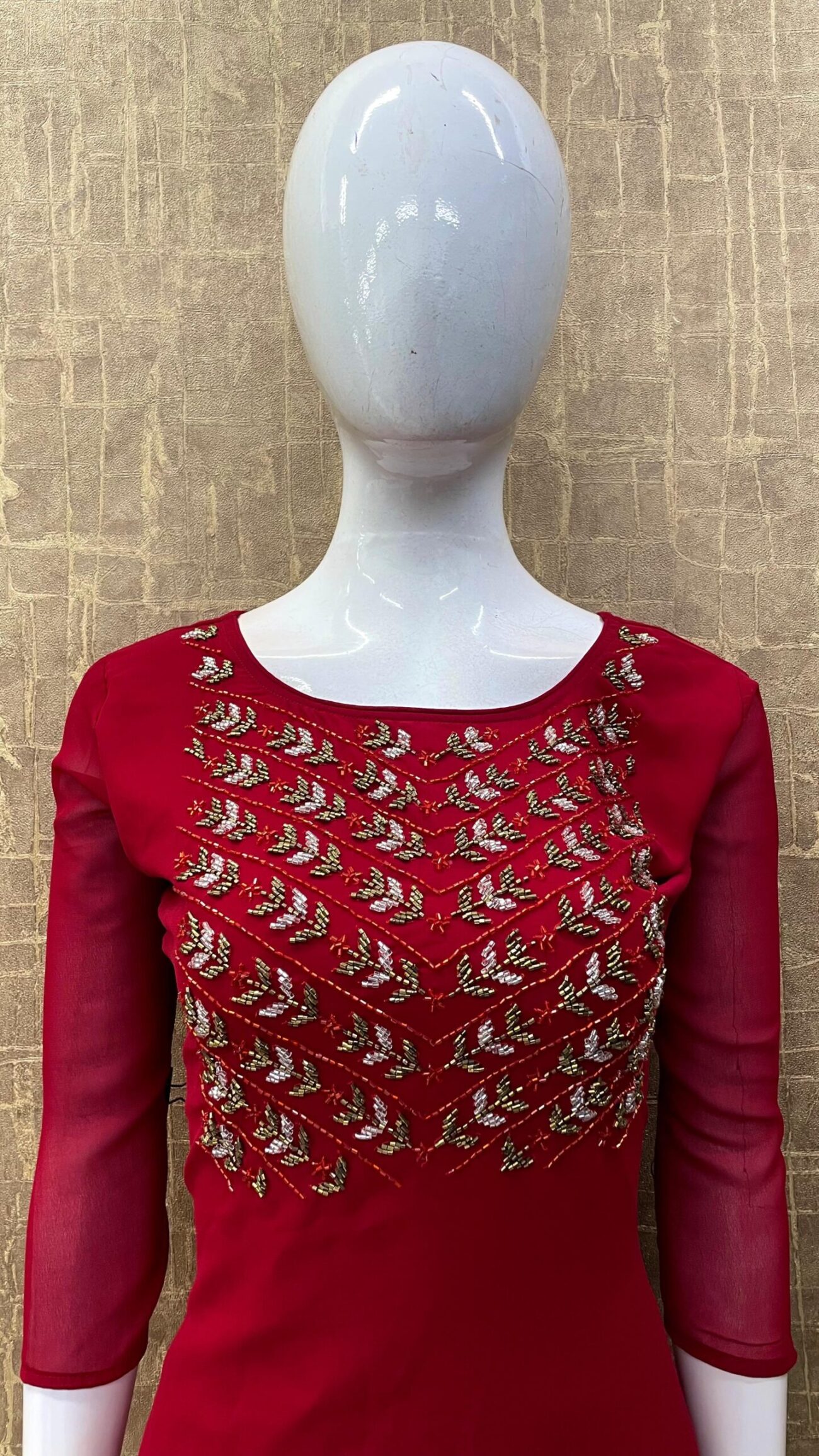 Heavy Handwork/ A-Line Top SKU: TH0018 - Image 15