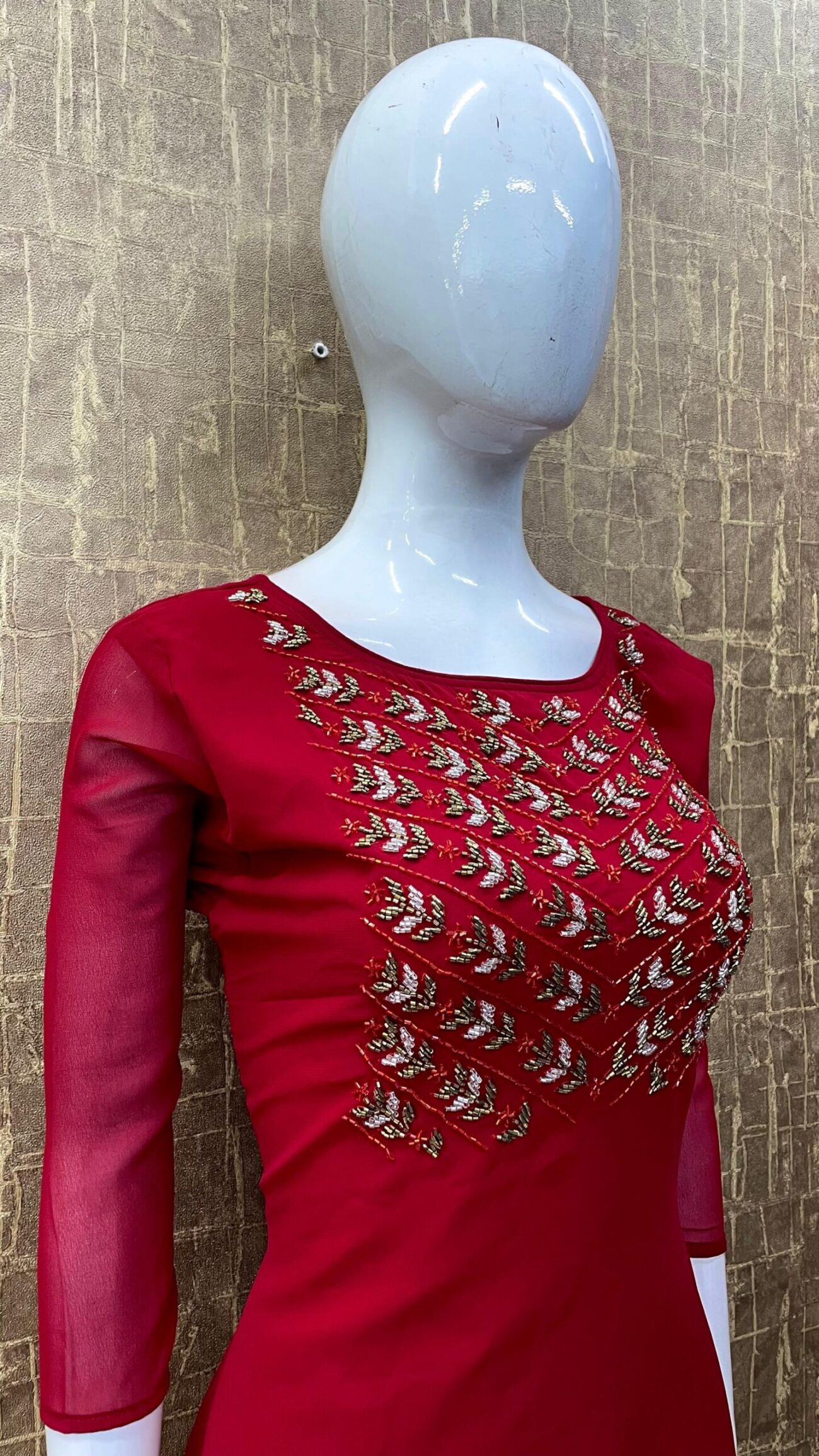 Heavy Handwork/ A-Line Top SKU: TH0018 - Image 14