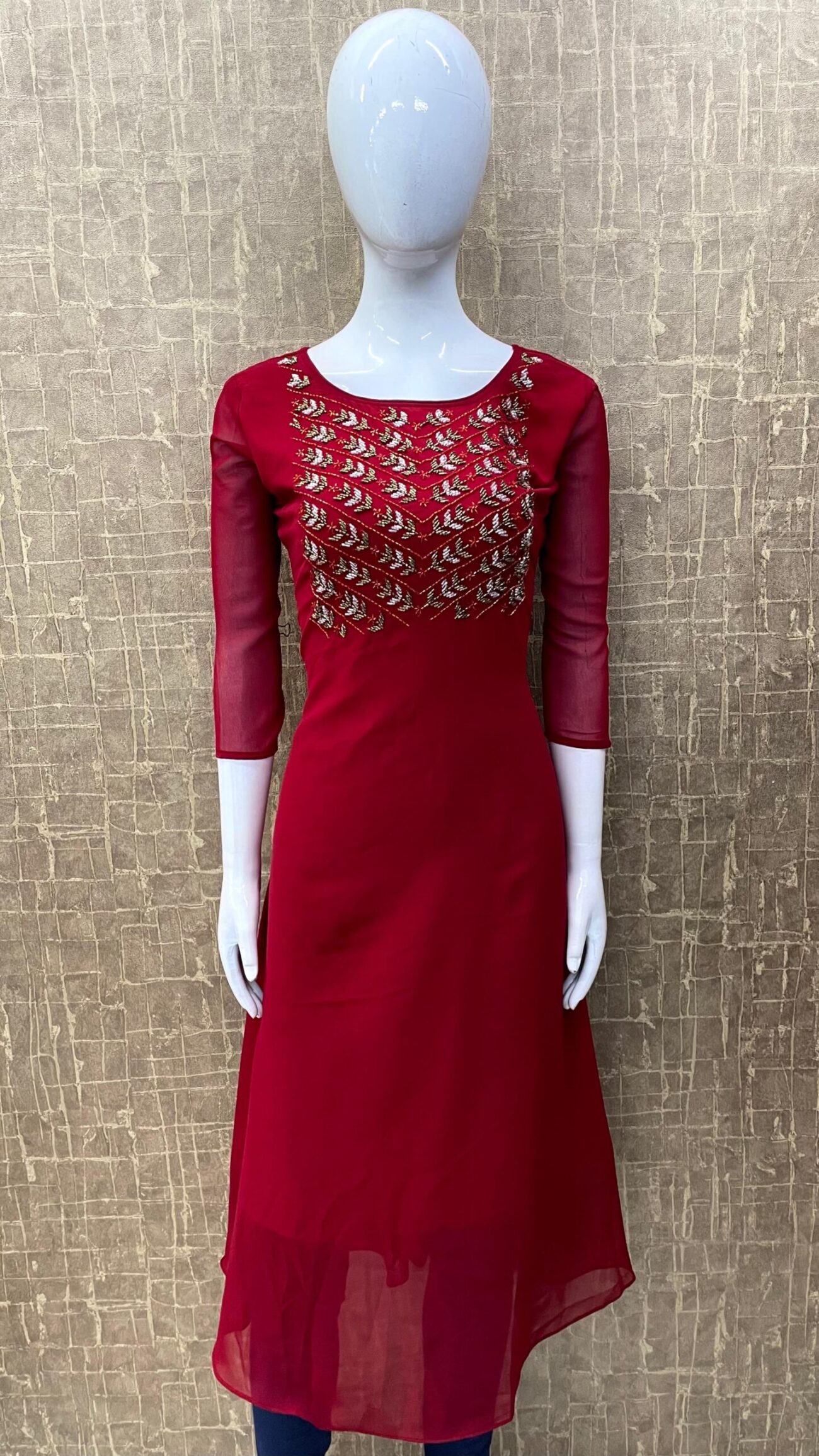 Heavy Handwork/ A-Line Top SKU: TH0018 - Image 13