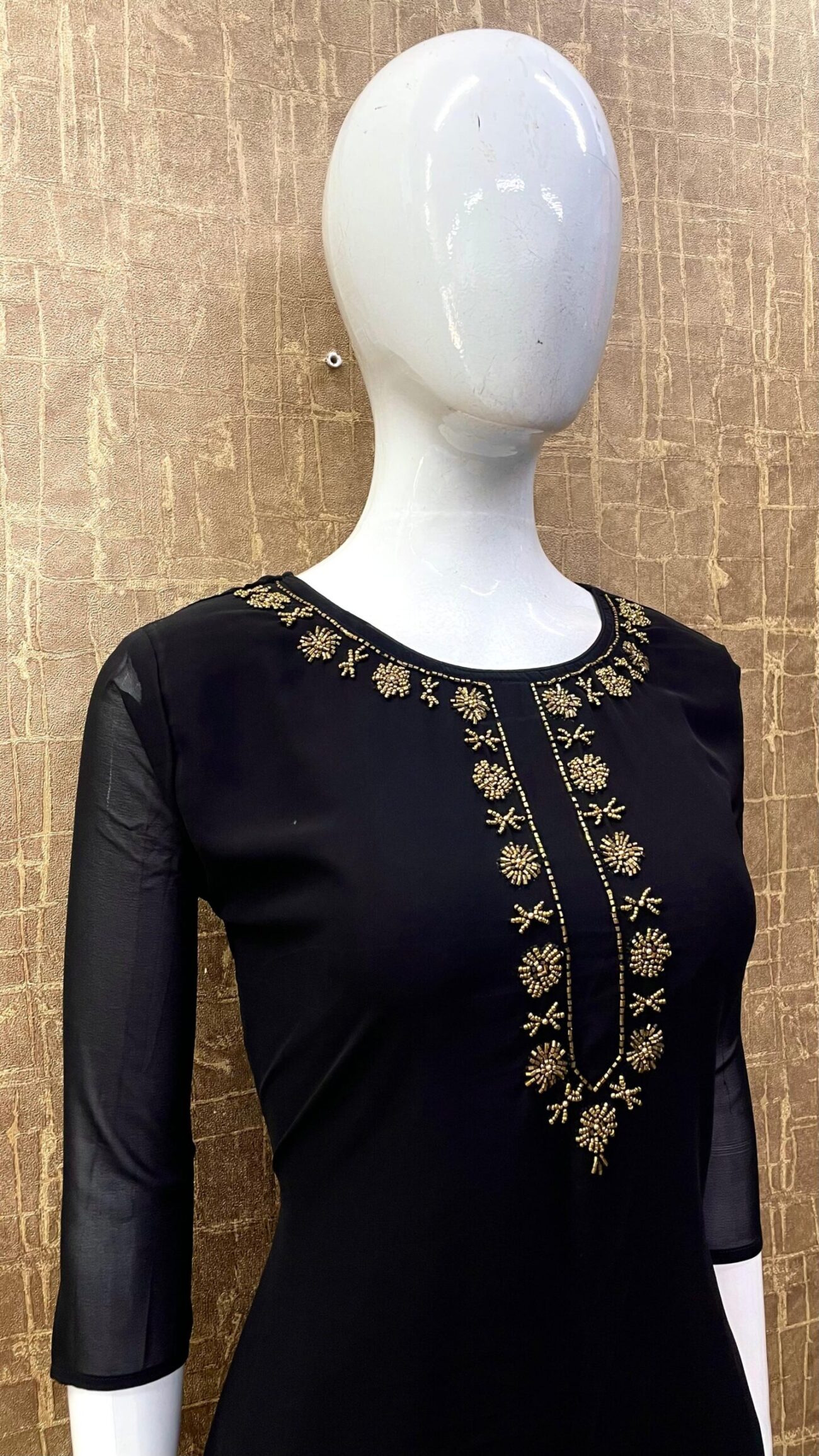 Georgette /Slitted/ Handwork SKU: TH0020 - Image 2