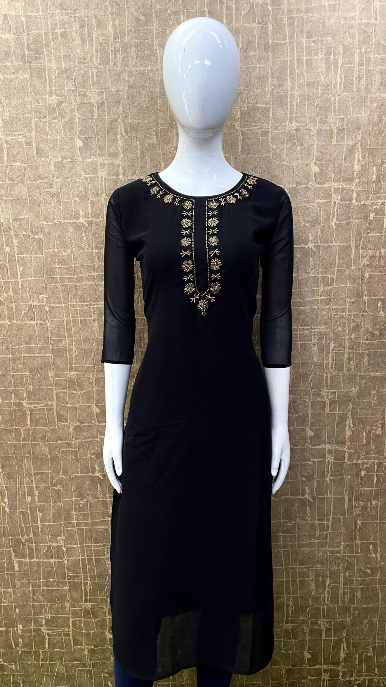 Georgette /Slitted/ Handwork SKU: TH0020