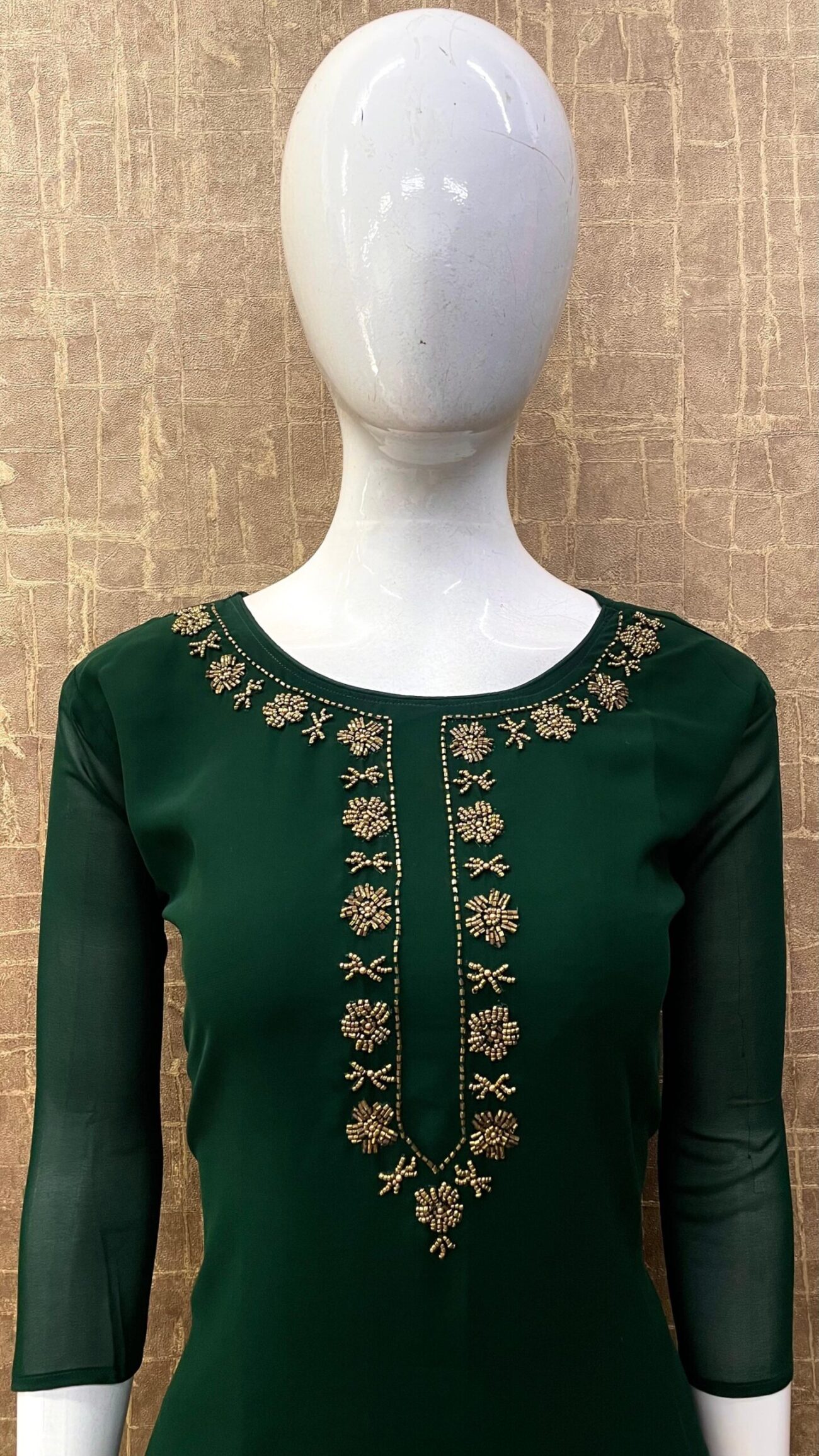 Georgette /Slitted/ Handwork SKU: TH0020 - Image 6