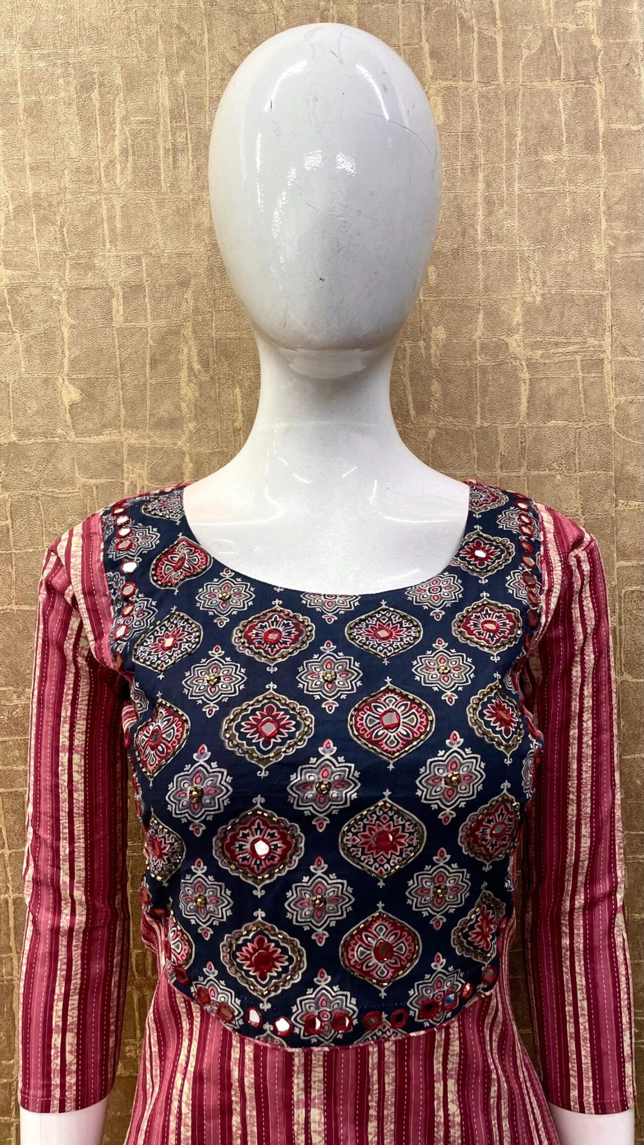 Ajrak Cotton / Patchwork SKU: TH0034 - Image 3