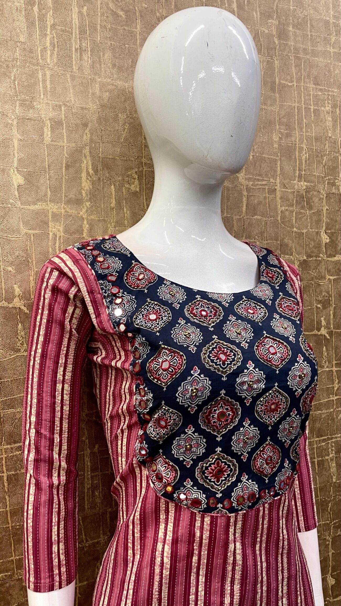 Ajrak Cotton / Patchwork SKU: TH0034 - Image 2