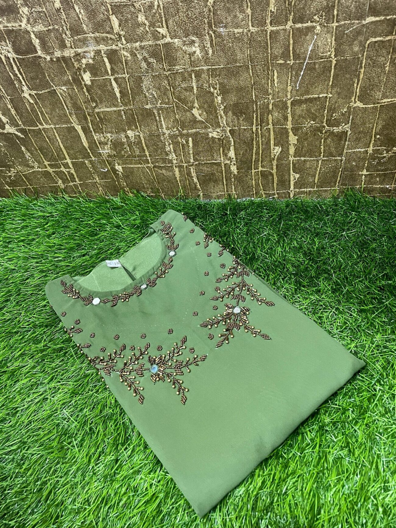 Translucent Neck / Handwork SKU: TH0059 - Image 4