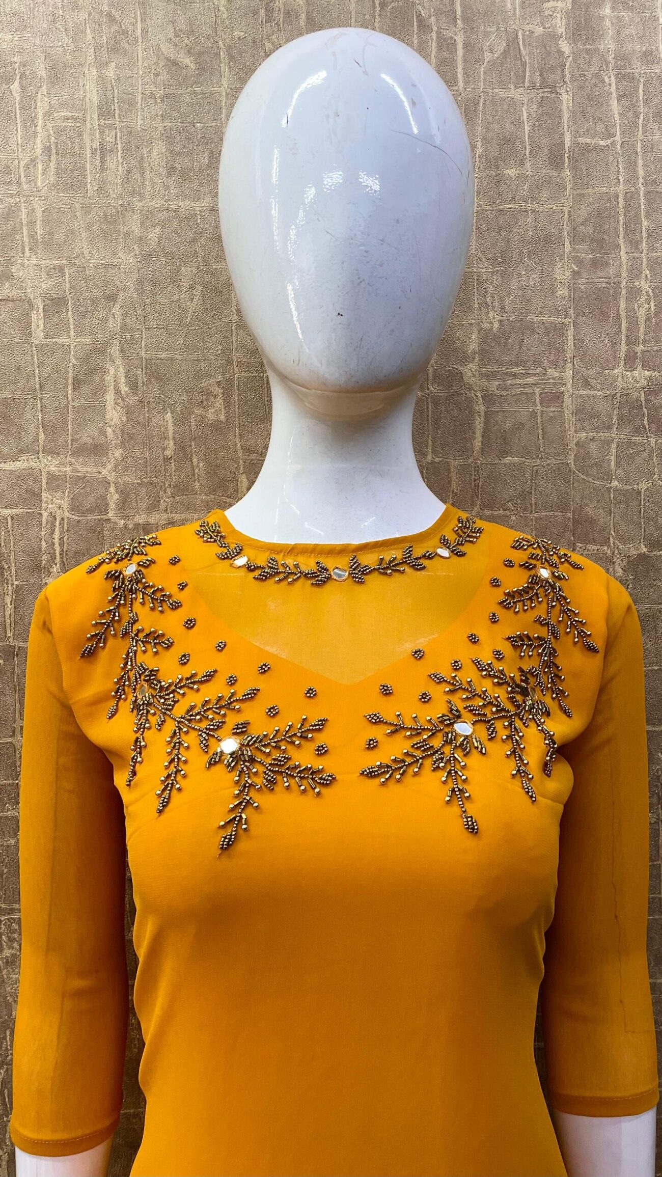 Translucent Neck / Handwork SKU: TH0059 - Image 14