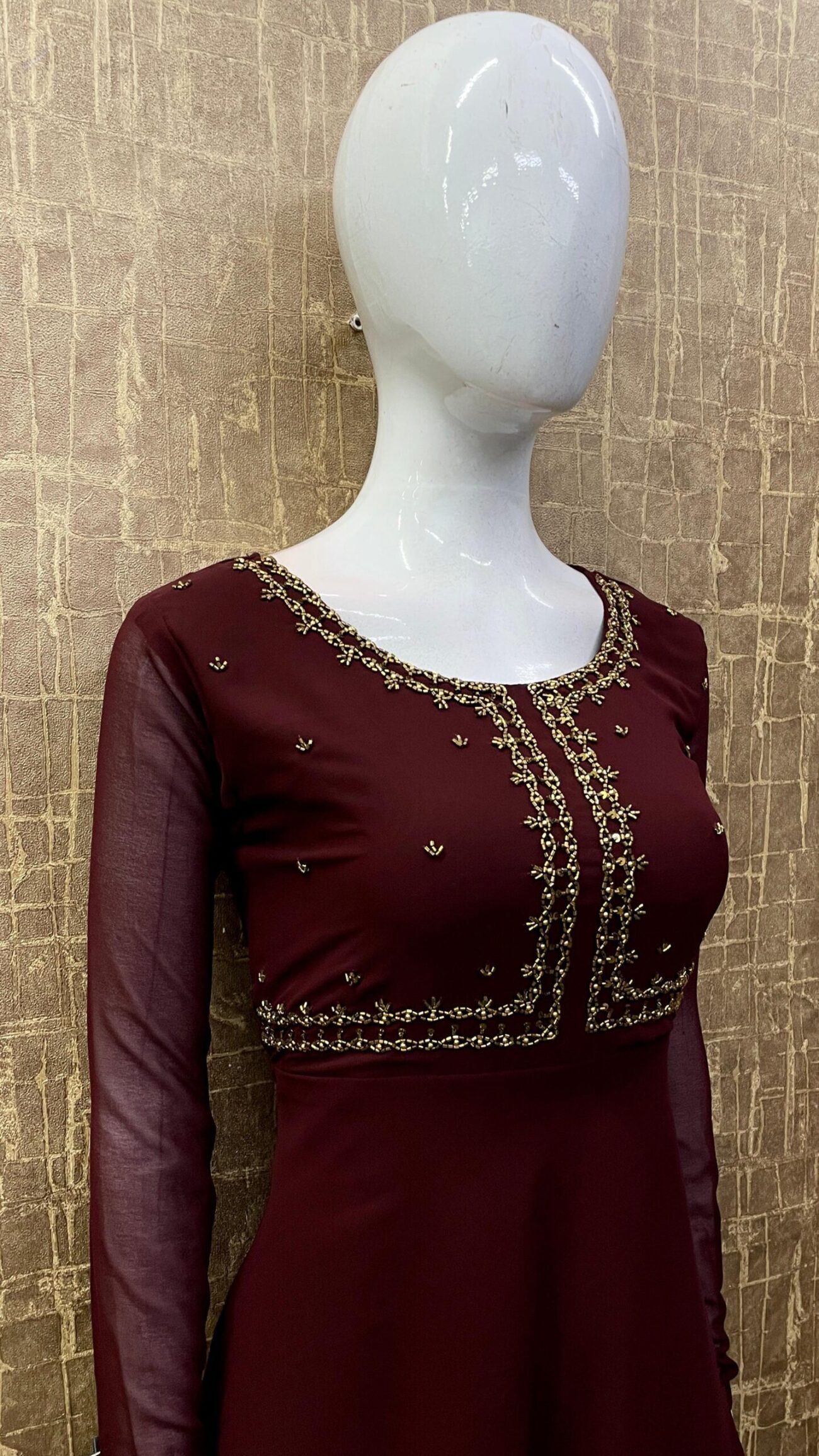 Full Sleeve - Flared / Handwork SKU: TH0062 - Image 5