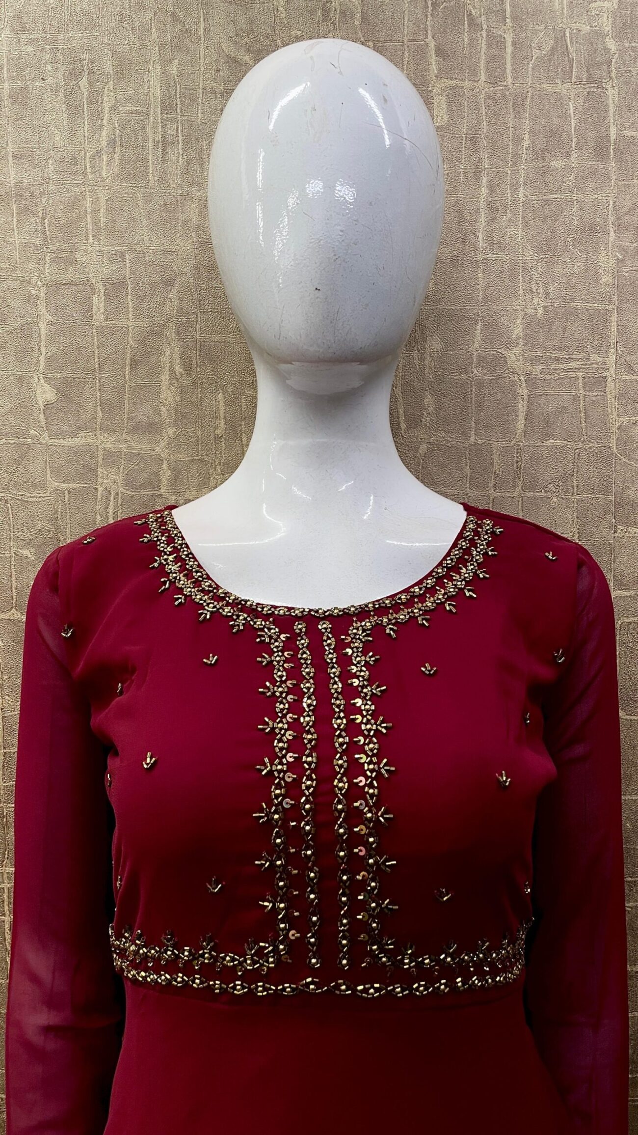 Full Sleeve - Flared / Handwork SKU: TH0062 - Image 9