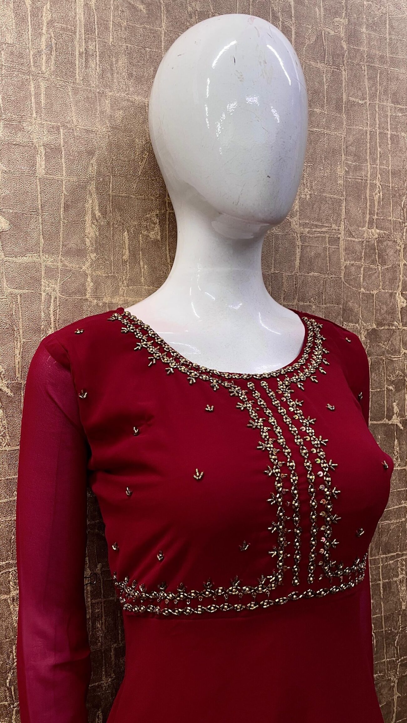 Full Sleeve - Flared / Handwork SKU: TH0062 - Image 8