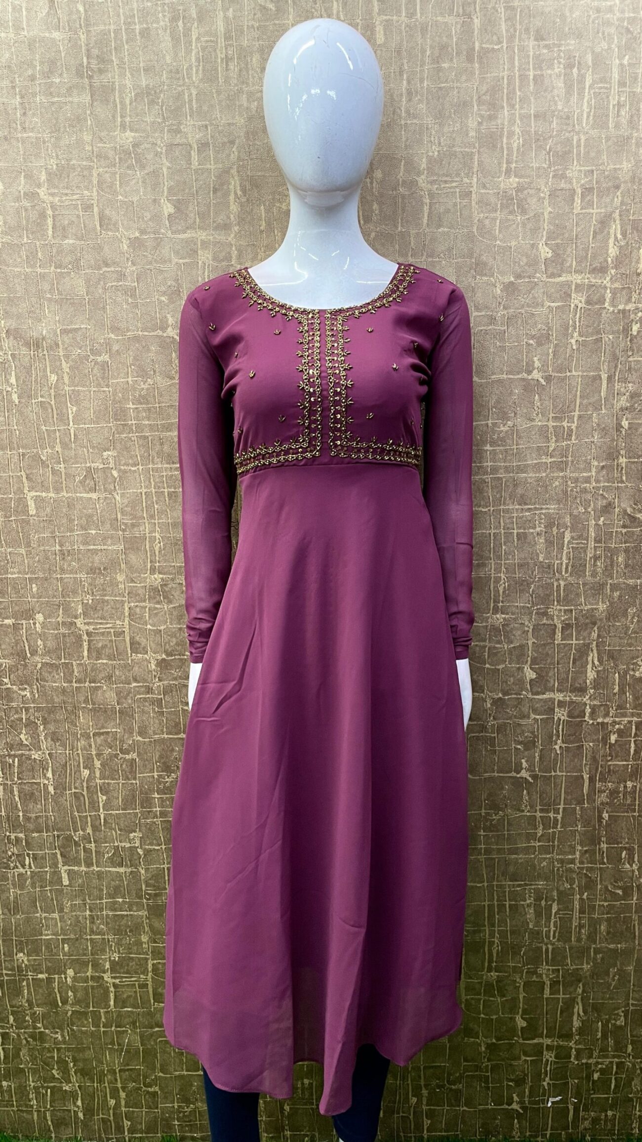 Full Sleeve - Flared / Handwork SKU: TH0062 - Image 13