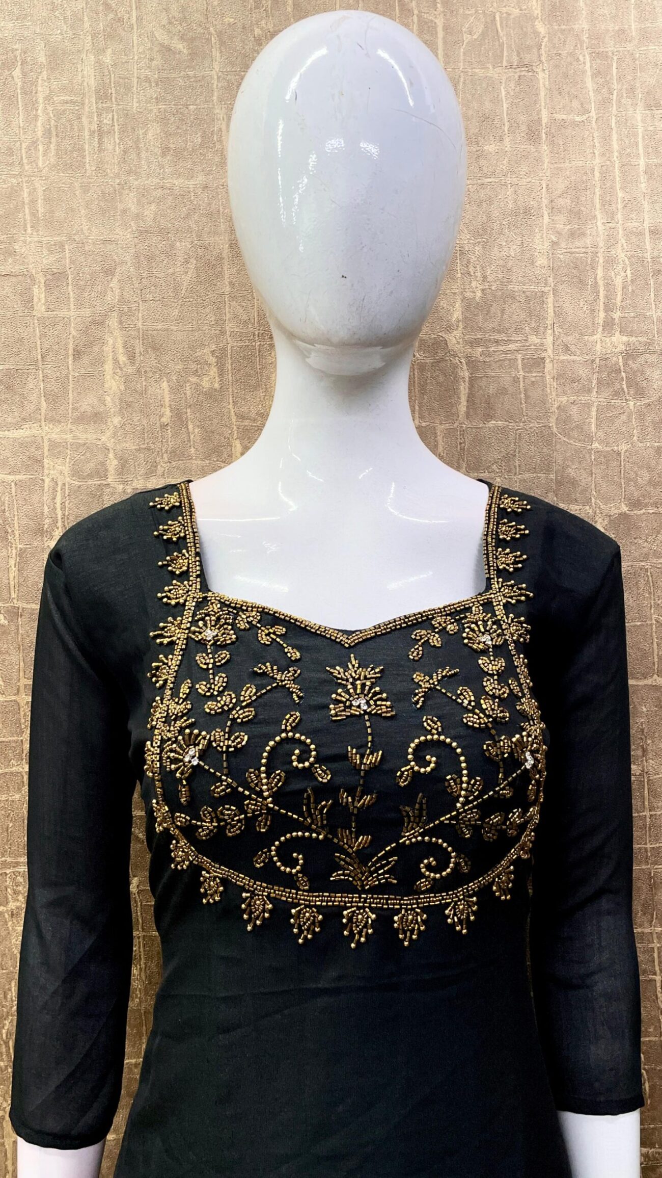 Vichitra A-Line / Handwork SKU: TH0064 - Image 3