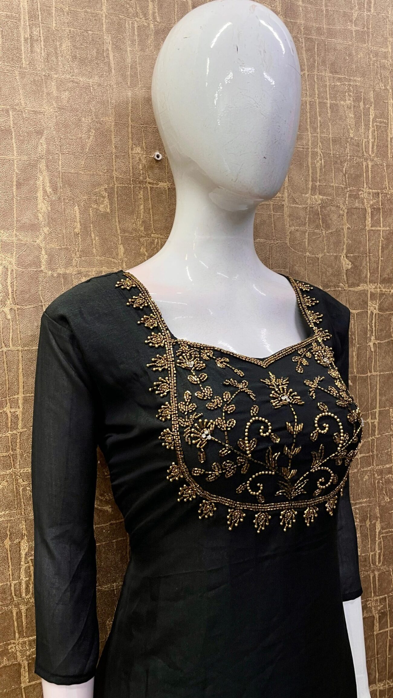 Vichitra A-Line / Handwork SKU: TH0064 - Image 2