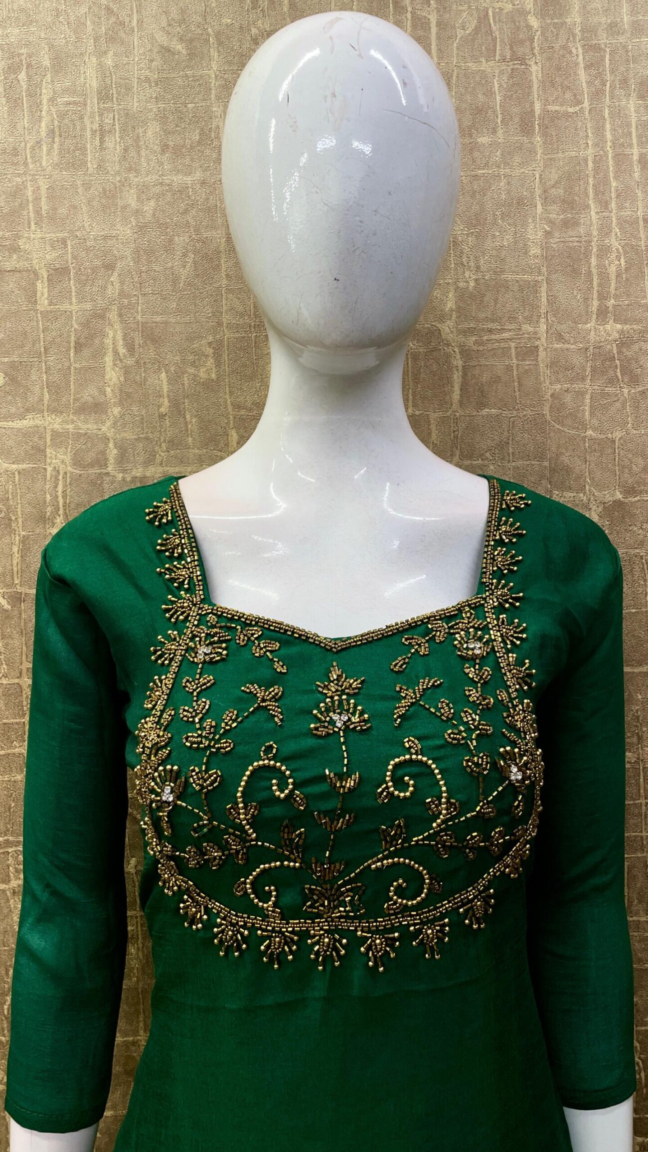 Vichitra A-Line / Handwork SKU: TH0064 - Image 6