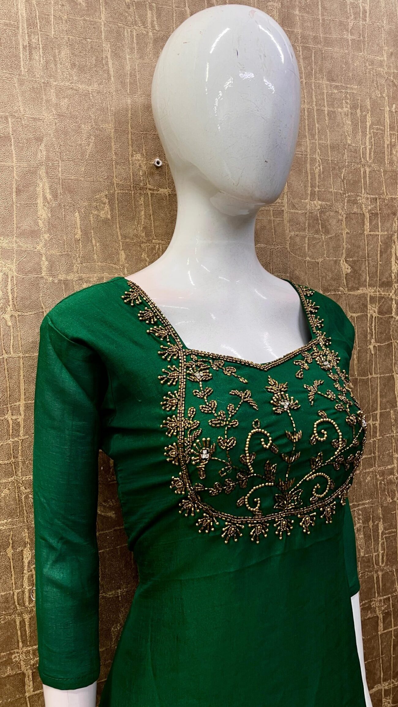 Vichitra A-Line / Handwork SKU: TH0064 - Image 5