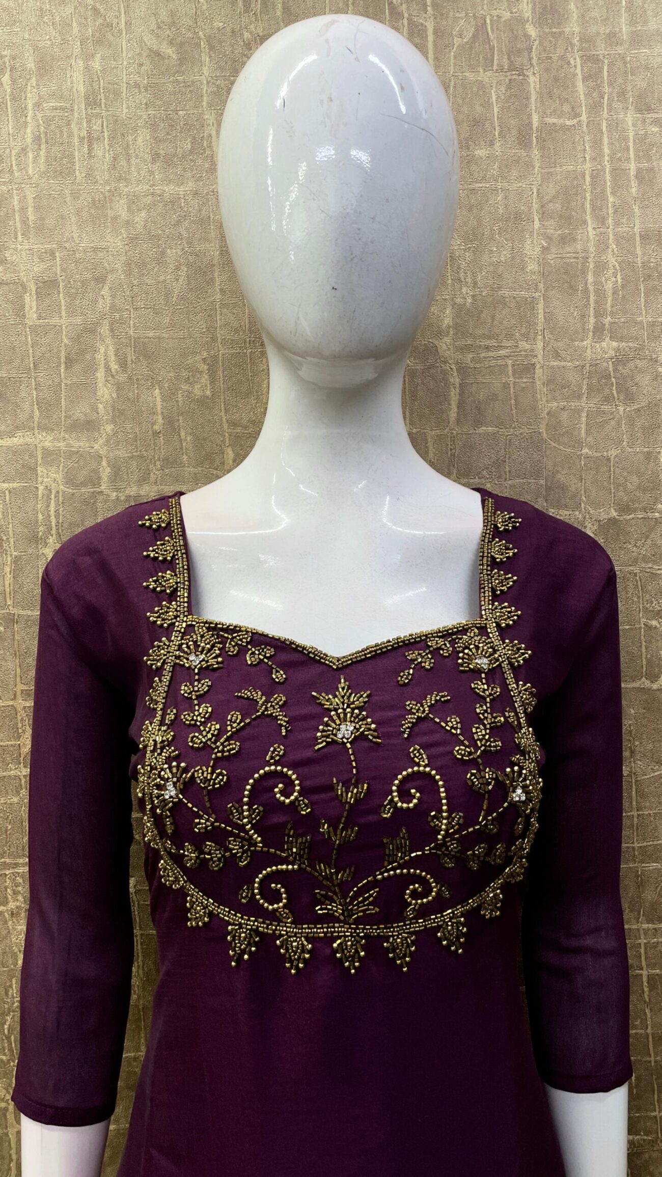 Vichitra A-Line / Handwork SKU: TH0064 - Image 12