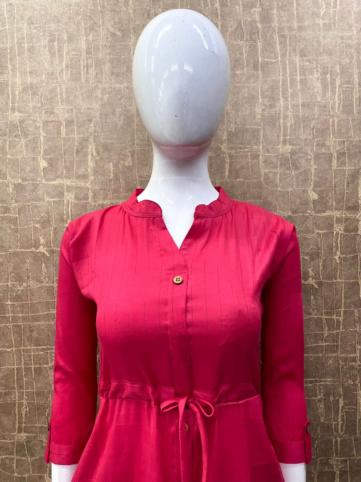 #TH75 / Western Dress / Hot Pink — Full Size Set